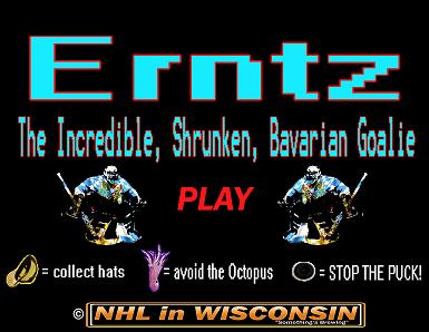 Erntz Title Screen